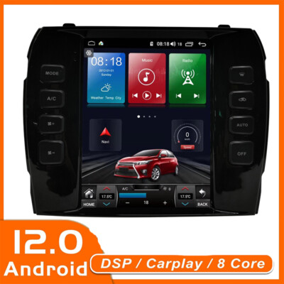 9.7  Android 12 4+64G Car Radio GPS Player for Jaguar XJ X350 X358 2004-2008 New