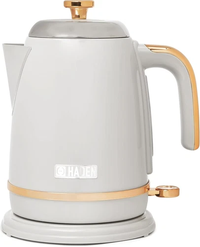 Haden Salcombe 1.7L 360° Cordless Kettle - Fast Boil, Water Gauge & BPA Free
