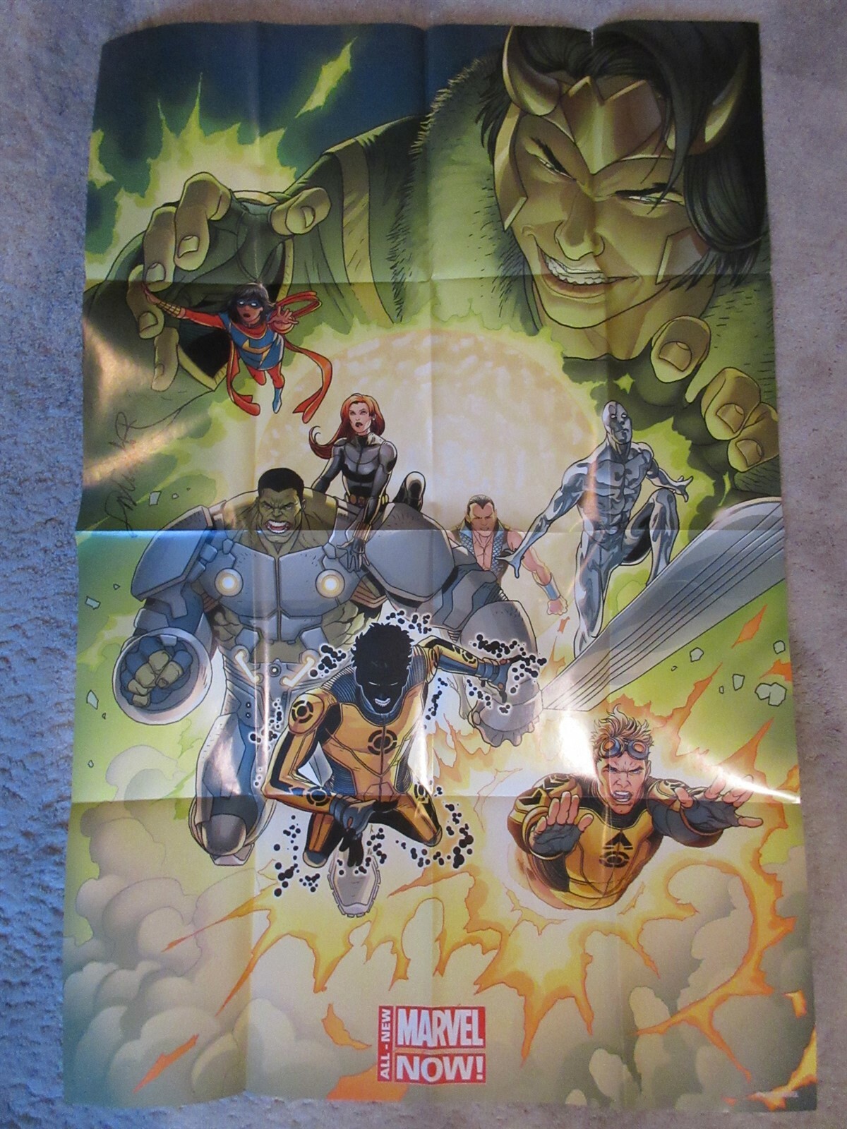ALL-NEW MARVEL NOW! POINT ONE #1 PROMO POSTER by SALVADOR LARROCA 2013 24X36