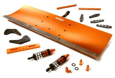 U23596 Alloy Machined Snowplow Kit for Traxxas 110 Scale Summit 4WD G3D