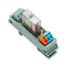 1pcs WAGO 288-304 Relay Module 1 Changeover Contact 2,50 mm2 6 A Gray New