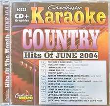 2004 JUNE 60323 COUNTRY CHARTBUSTER KARAOKE CDG