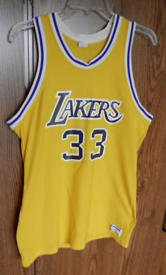 Mitchell Ness LA Lakers Kareem Abdul Jabbar Mens Size 5XL