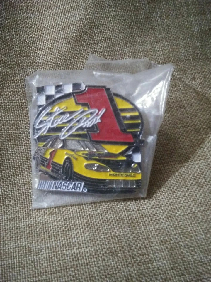 НОВЫЙ НЕРАСПАКОВАННЫЙ NASCAR ГОНКИ STEVE PARK #1 MONTE CARLO КОЛЛЕКЦИОНЕР ШЛЯПА ЛАЦКАН ЗНАЧОК/2 ФЛАГ БУЛАВКИ - Изображение 2 из 4