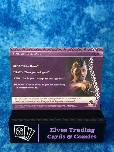 Xena: The Quotable Xena PARALLEL SINGLE Non-Sport Trading card Rittenhouse 2003 - Picture 6 of 268