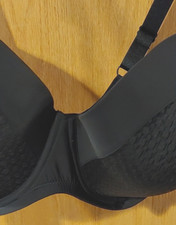 Parfait Wendy Full Figure Padded Plunge Bra P5411 Underwire sz 30I Black -Box