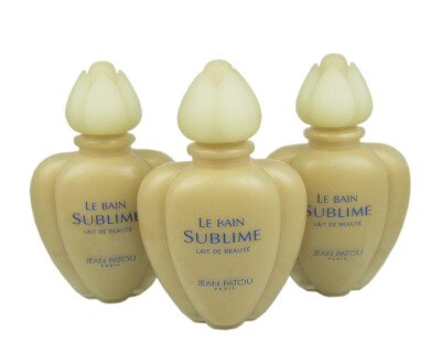 Le Bain Sublime Perfumed Body Lotion By Jean Patou -  (3 Bottle Bundle)