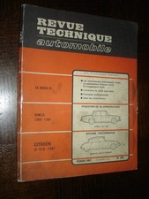 Revue technique Citroen ID