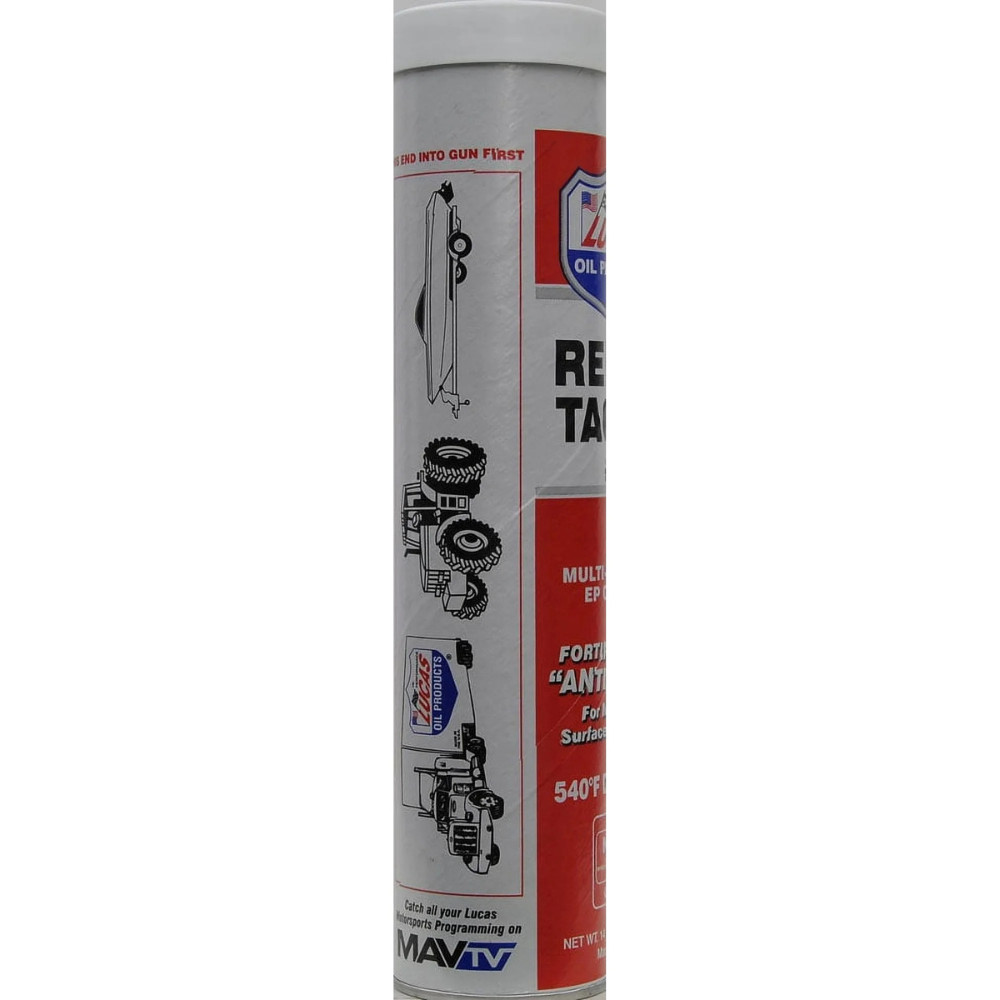 Lucas Oil 10005-30 Red N Tacky Multi-Purpose Grease 14 oz. Cartridges, 2 Pack