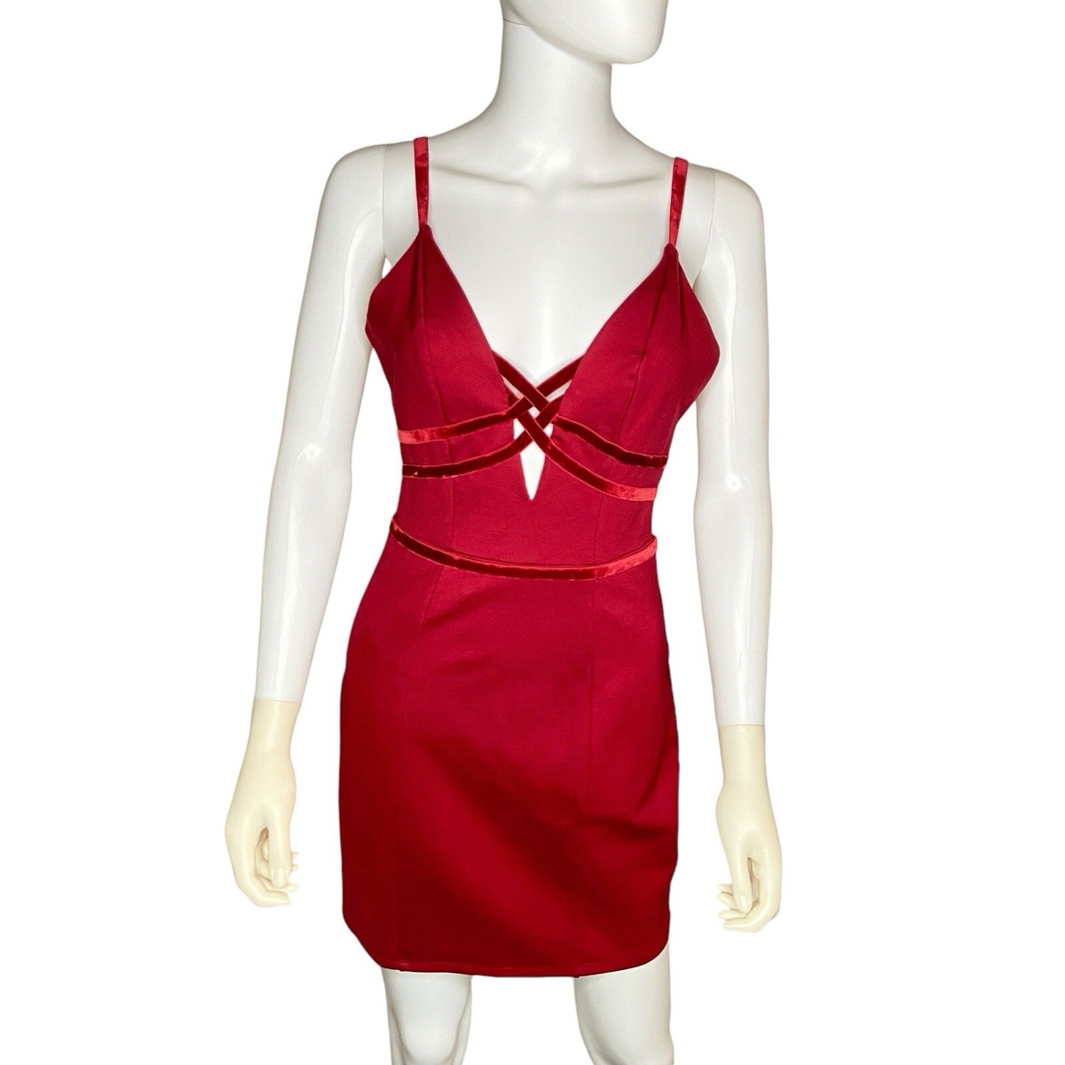 REVOLVE NBD Morning Phase Mini Dress in Burgundy Sz S NWT REVOLVE NBD Morning Phase Mini Dress in Burgundy Sz S NWT