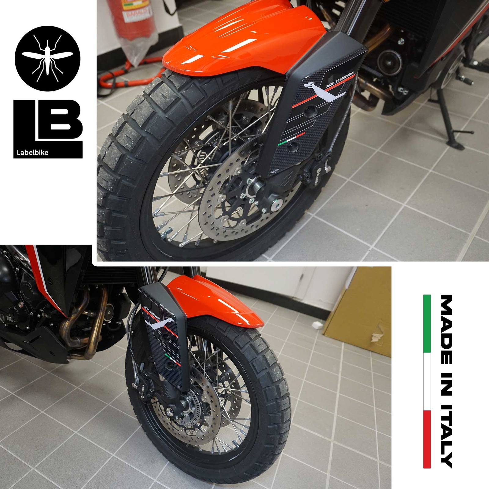 Adesivi 3D compatibili con Yamaha Tenere 700 World Raid Protezione Paramani