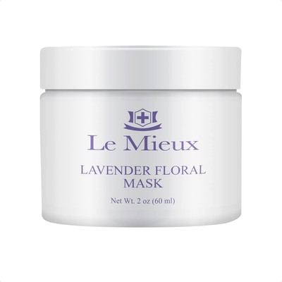 Le Mieux Lavender Floral Mask - Calming Gel Face Mask with Hyaluronic Acid & 7 B