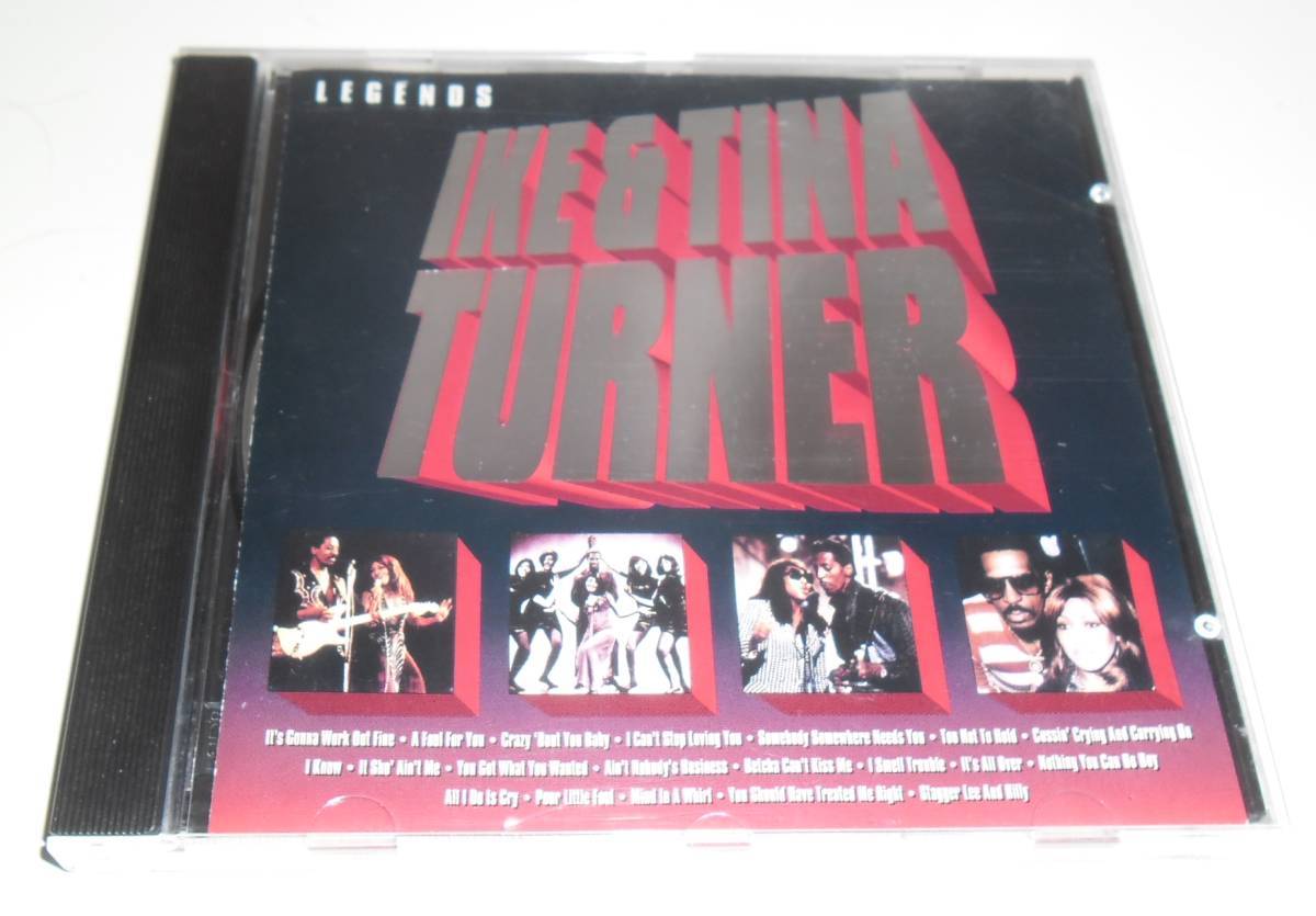 IKE & TINA TURNER - LEGENDS - 1994 UK 20 TRACK CD ALBUM