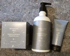 Beekman 1802 Twinkle Twinkle body wash, hand cream and body cream lot
