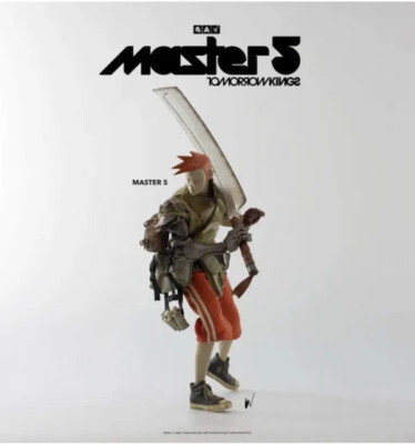 ThreeA 3a TK Tomorrow King Popbot Master 5 1/6 Scale Collectible