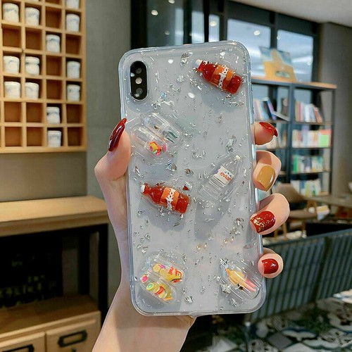 Per IPHONE 6-11 pro Massimo Custodia Cover Pillola Capsule Man Acqua Bottiglia - Zdjęcie 8 z 13