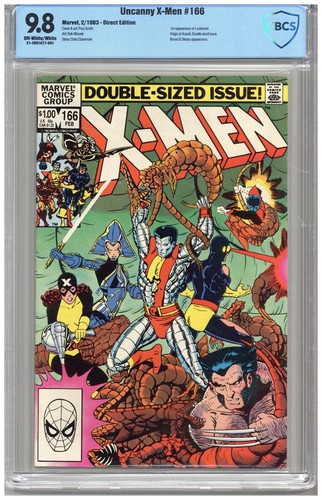 Uncanny X-Men  #166  CBCS  9.8  NMMT  Off white/wht pgs  2/83  1st App. of Loc  