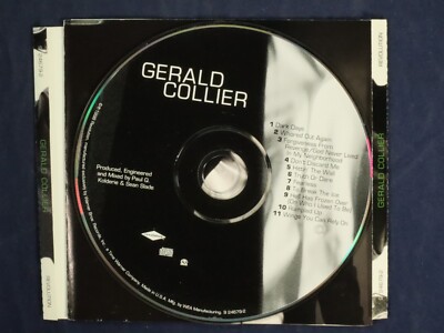 Gerald Collier by Gerald Collier [Promo] {CD Caseless No Tracking ...