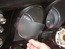 1967-68 Firebird Dash Carrier Chrome Rings