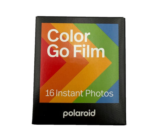 NEW! Polaroid Go - Color Film - Black Frame Edition - 16 Pk