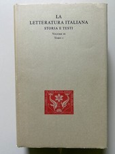 La letteratura italiana Storia e testi 46 Tomi I Ed. Ricciardi 1965