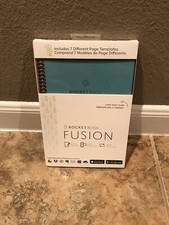 Rocketbook Fusion Smart Notebook Executive Size 6" x 8.8" Brand New Teal Green