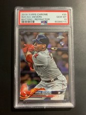 RAFAEL DEVERS 2018 TOPPS CHROME #25 REFRACTOR ROOKIE RC PSA 10 GEM MINT