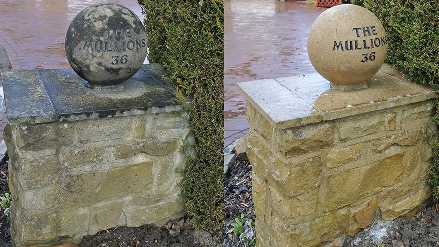 Monty Miracle Patio Cleaner Outdoor Garden Cleaner for Patio, Decking