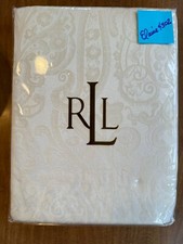 Ralph Lauren Home  104   Thoroughbred  Paisley Parchment  Tablecloth NWT