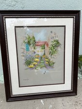 DOROTHY SPANGLER SIGNED ORIGINAL PAINTING “Cozy Dream House” Art D. American Oil