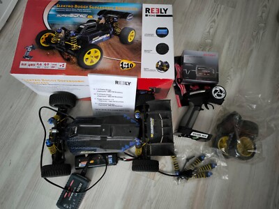 Elektro Buggy Supersonic Brushless,Reely, schwarz, gebraucht 