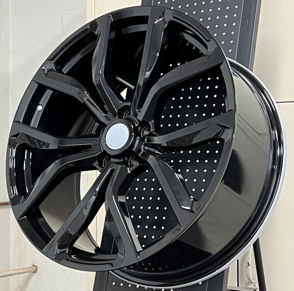 JANTES ROUES MSW MSW 51 POUR LAND ROVER DEFENDER 9X21 5X120 GLOSS BLACK
