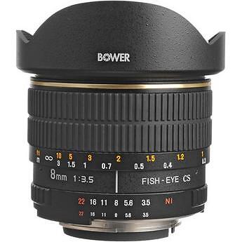 Bower 8mm F3.5 Fish-Eye Lens For SLR/Digital Nikon Brand New Unused SLY 358N APC - Picture 1 of 1