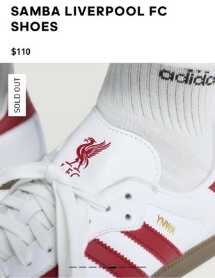 Liverpool FC Adidas Sambas 25/26 Shoes | eBay