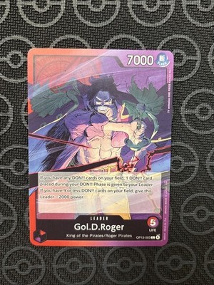 One Piece Gol D. Roger OP13-003 Leader OP-13 Carrying On His Will 