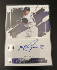 2024 Panini Impeccable Mark Grace Indelible Ink Auto (II-MG) 45/49