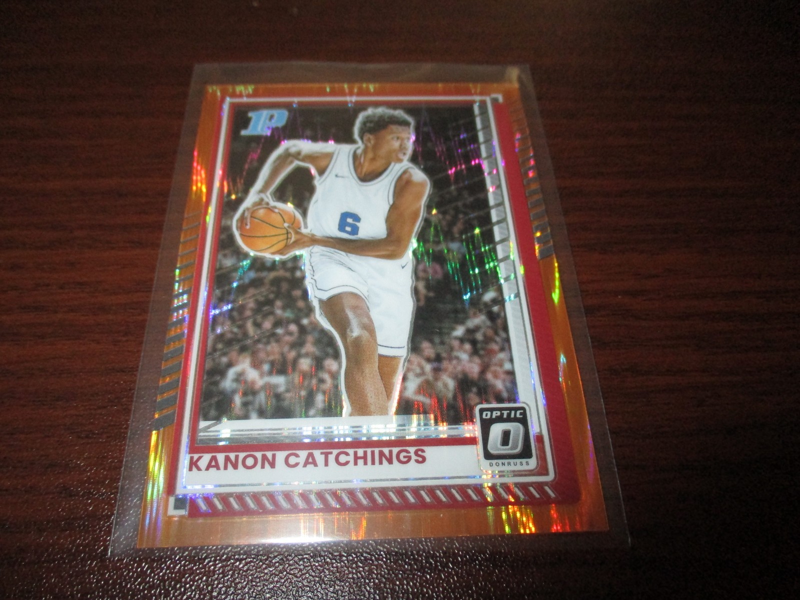 Kanon Catchings 2025-26 Panini Donruss Optic Orange Prizm #78 /199