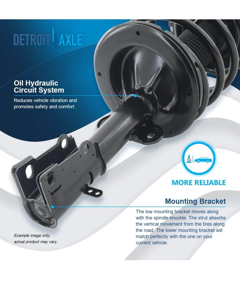 4 件装前支柱 Sway 杆适用于 01-07 克莱斯勒 Town & Country 道奇 Grand Caravan — 第 4/4 张图片