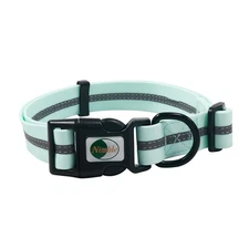 Dog Collar Waterproof Pet Collars Adjustable Reflective Durable Flex Poly Coa...