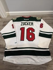 Reebok Minnesota Wild Jason Zucker Jersey Sz 2XL Stitched NHL Hockey 
