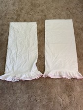 Pair of 2 Vintage Ralph Lauren White KING PIL...