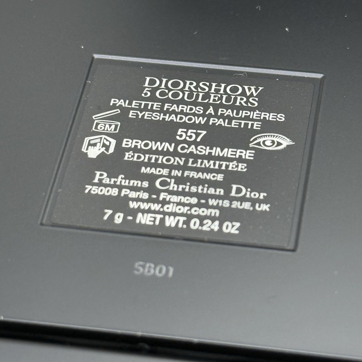 DIOR Diorshow 5 Couleurs 557 Brown Cashmere Ltd Edition ••NEW IN