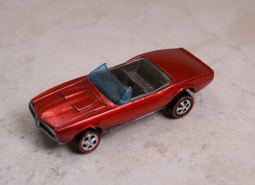 Restored Hot Wheels Redline - Red HK Custom Firebird! Free Shipping!!
