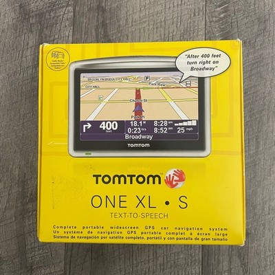 TomTom ONE XL S Portable GPS Navigation System 4.3 Widescreen Text-To-Speech