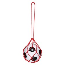 Solo Soccer Training Ball Net Fits Ball Size 3, 4, 5, Red