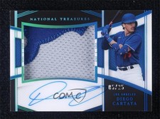 2023 Panini National Treasures Midnight 5/25 Diego Cartaya #143 Auto 0w3