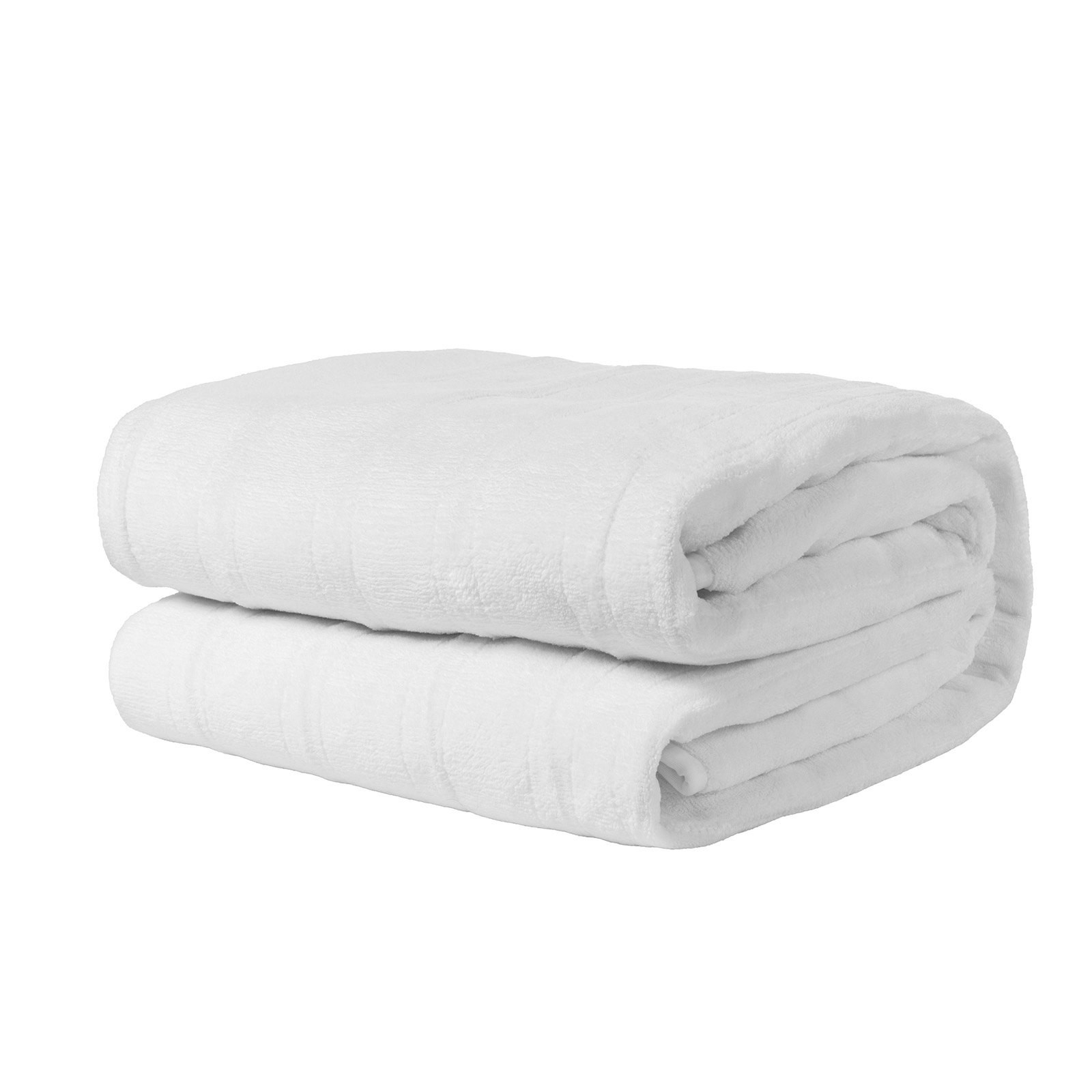 Twin Electric Heated Mattress Pad 5-Heat Setting Auto Shutoff Washable Fleece