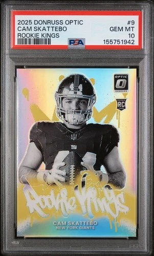 2025 Optic Cam Skattebo Base (PSA 10)