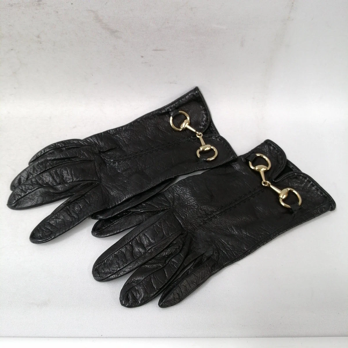 Gucci Leather Gloves & Mittens for Women for sale - eBay