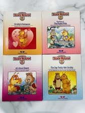 Vtg Teddy Ruxpin Books Lot Of 4 Storybooks Worlds Of Wonder 1985 EC